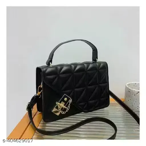 Midnight Quilted Crossbody Bag