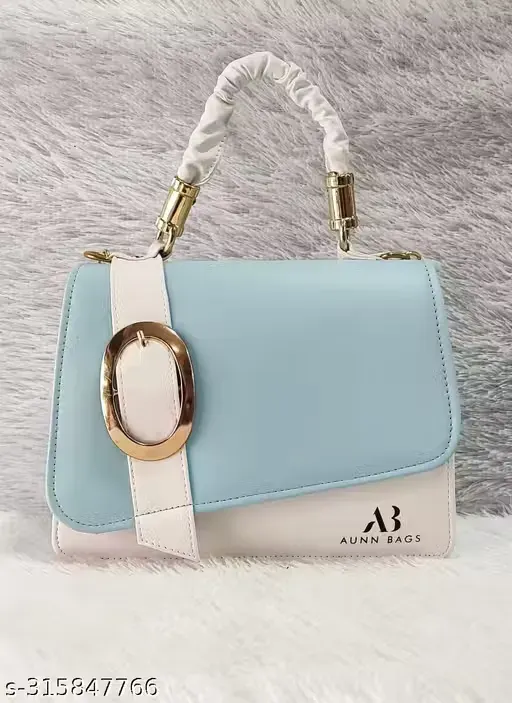 Sky Blue Elegance Handbag